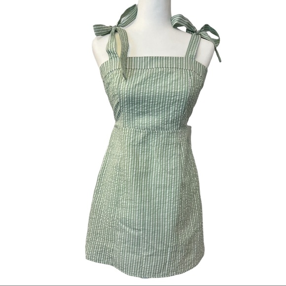 Sage Dresses & Skirts - Sage The Label | 'Walk Me Home' Mint Mini Dress With Tie Straps